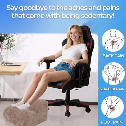 Slumblr® Adjustable Multi-Tier Footrest Stool