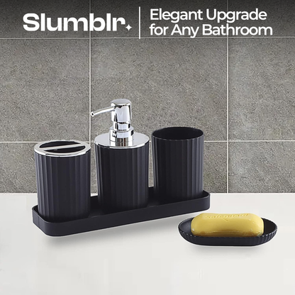 Slumblr® Ribbed Pearl Bath Accessories