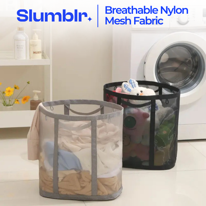 Slumblr® Foldable Mesh Laundry Basket