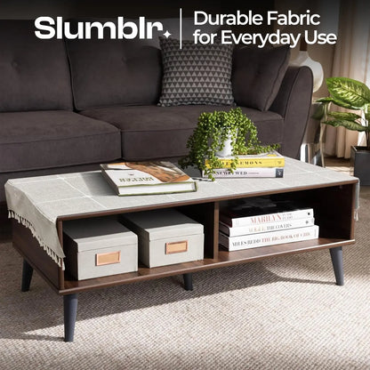 Slumblr® Coffee Table Cover with Pockets Slumblr