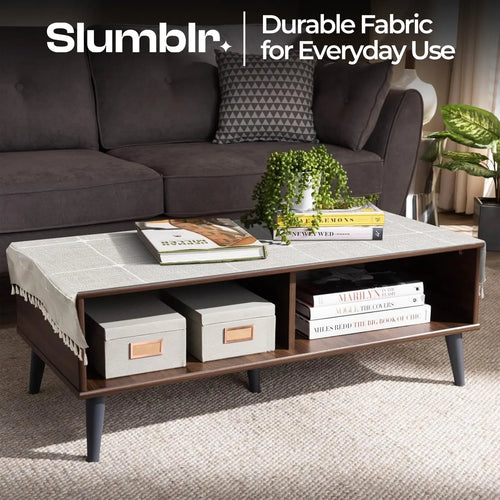 Slumblr® Coffee Table Cover with Pockets Slumblr