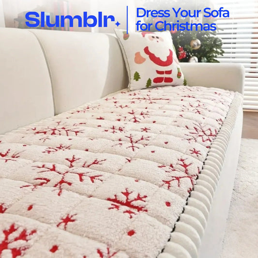 Slumblr® Thickened Snowflake Sofa Slipcovers