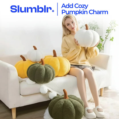 Slumblr® Nordic Plush Pumpkin Decorative Cushion