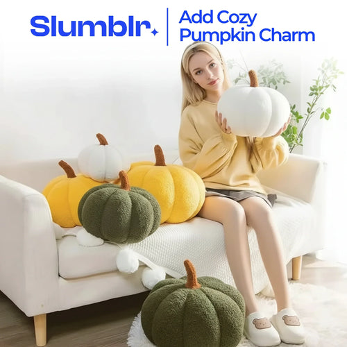 Slumblr® Nordic Plush Pumpkin Decorative Cushion
