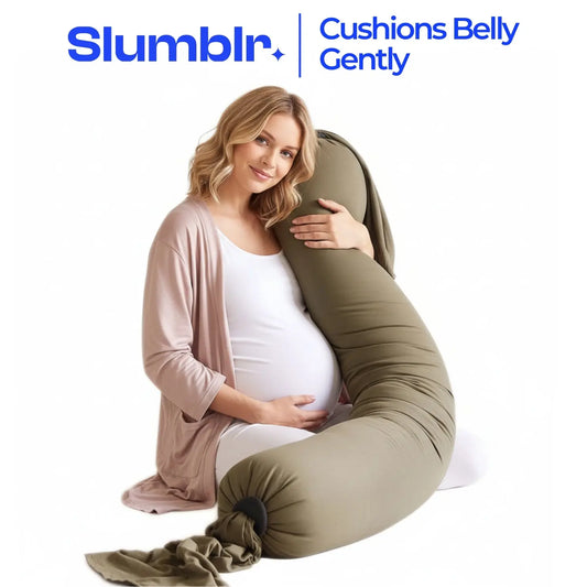 Slumblr® Adjustable Pregnancy Pillow Full Body Support Slumblr