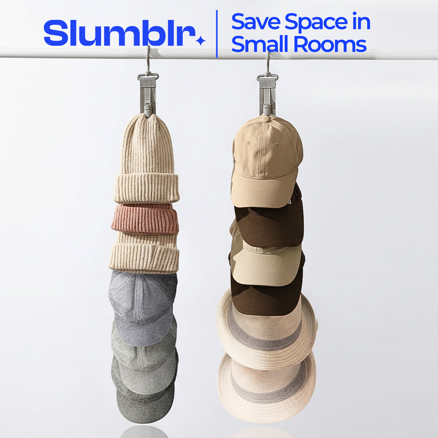 Slumblr® Baseball Cap Organizer Rack