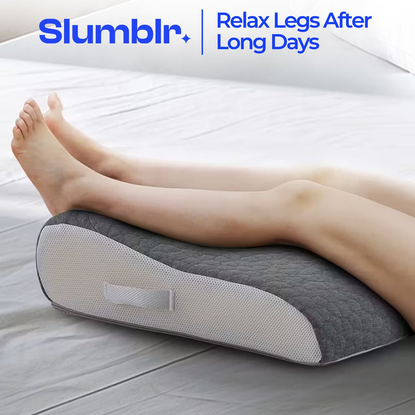 Slumblr® Ergonomic Clamping Elevation Pillow