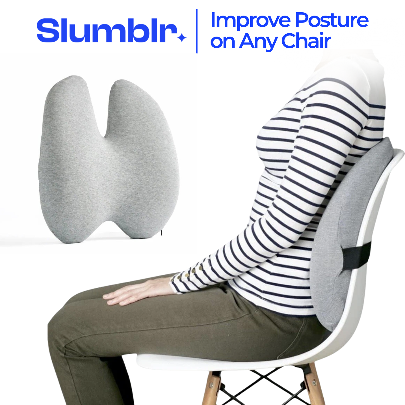 Slumblr® Lumbar Pillow Chair
