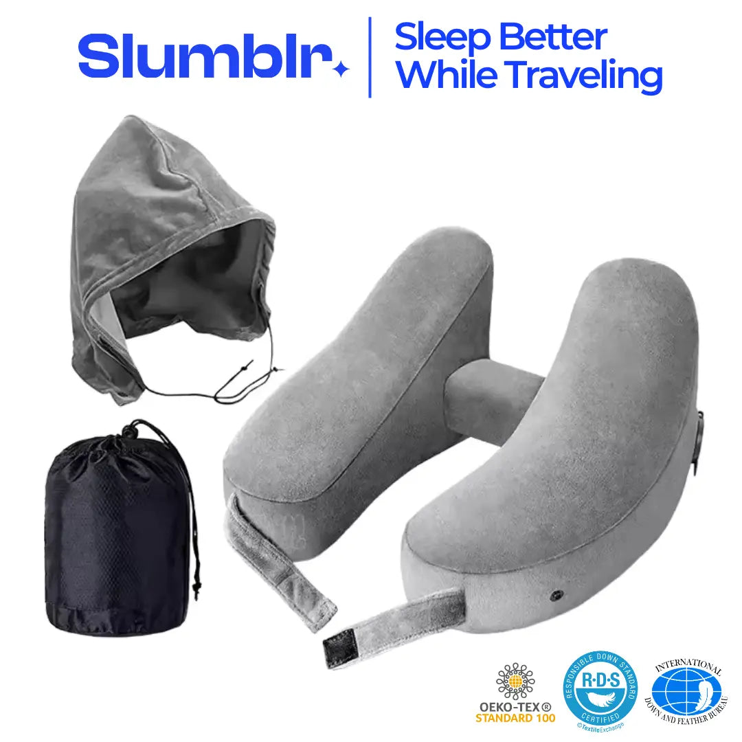 Slumblr® Inflatable H-Type Neck Travel Pillow Slumblr