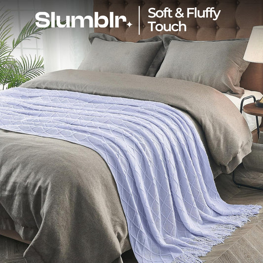 Slumblr® Nordic Knitted Throw Blanket