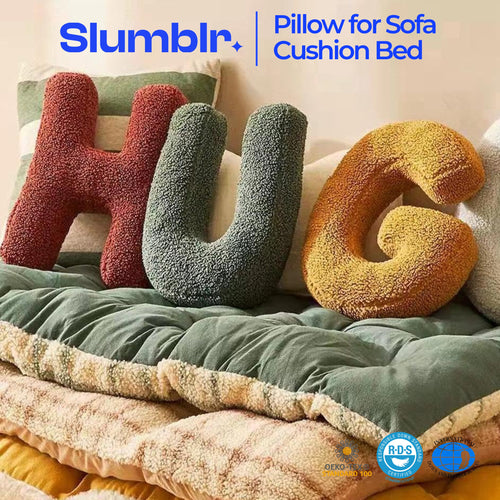 Slumblr® Nordic English Letter Decorative Cushion