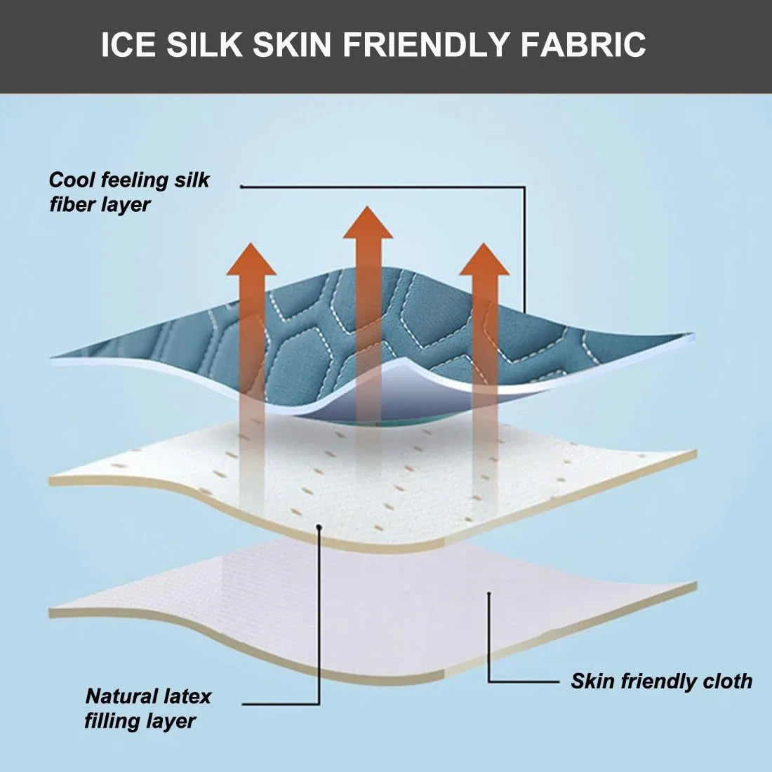 Slumblr® Cool Silk Reading Pillow with Pockets