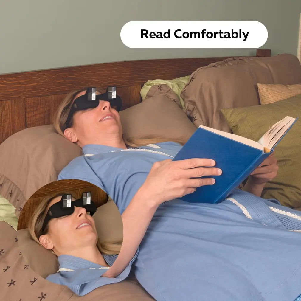 Horizontal Lazy Glasses Lying Down Bed Reading Watching HD Lazy Readers Glasses
