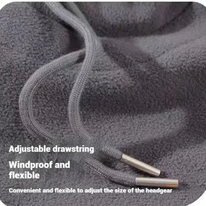 Riding Winter Warm Hat with Mask and Neck Warmer 3-in-1 Windproof Balaclava for Men and Women Cycling Cold Weather Protection