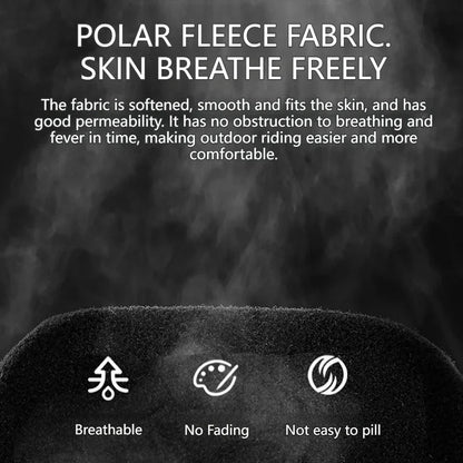 KoKossi Mask Winter Warm Balaclava Motorcycle Half Face Mask Windproof Fleece Cycling Cap Sport Scarf Ski Bicycle Running