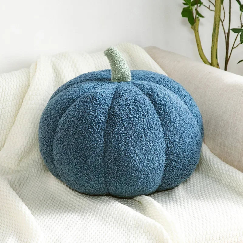 New Decorative Cushion Activity Plush Nordic Ins Sofa Backrest Orange Pumpkin Pillow for Living Room Cute Pillow Home Decoration