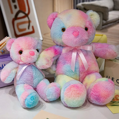 Luminous Creative Light Up LED Teddy Bear Colorful Glowing Bear Plush Toy Xmas Gift Kids Birthday Gift