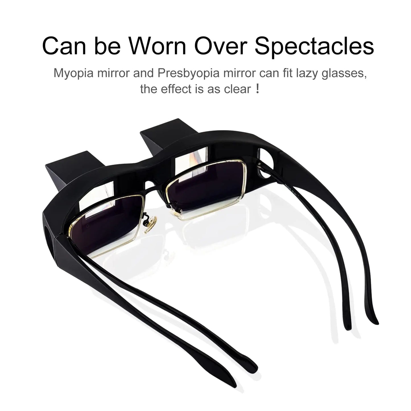 Horizontal Lazy Glasses Lying Down Bed Reading Watching HD Lazy Readers Glasses