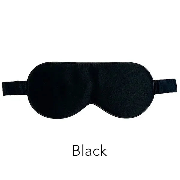 100% Mulberry Silk Sleep Mask for Man and Woman Eye Cover Large Blindfold for Total Blackout Size 20X8.5cm
