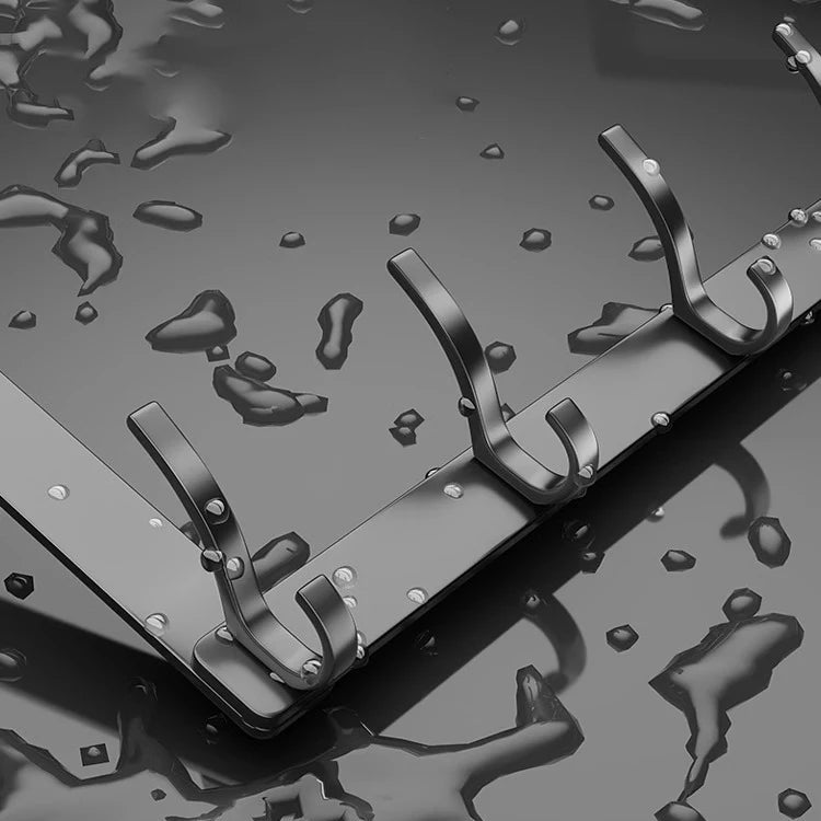 Hooks Over The Door Home Organizer Rack Clothes Coat Hat Towel Hanger Bathroom Accessories Holder Door Hang Quick Installation