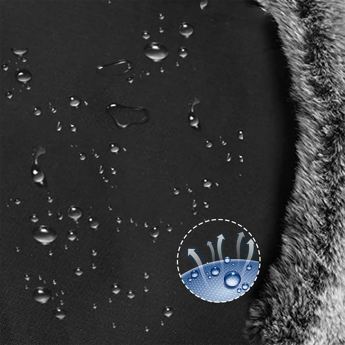 Pilot Hat Ushanka Men's Winter Trapper Hat with Windproof Mask-Russian Trooper Hat Hunting Skiing Hat for Men Women