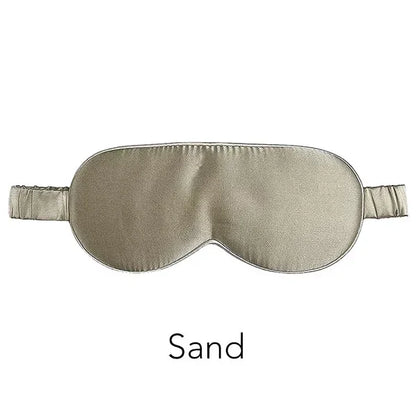 100% Mulberry Silk Sleep Mask for Man and Woman Eye Cover Large Blindfold for Total Blackout Size 20X8.5cm