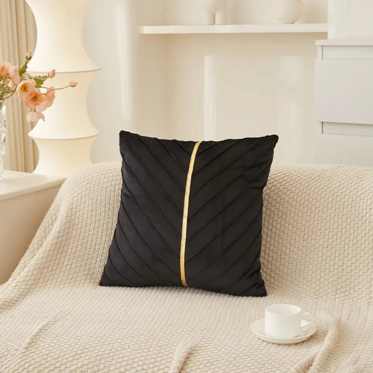 Slumblr® Geometric Velvet Pillow Cover Slumblr