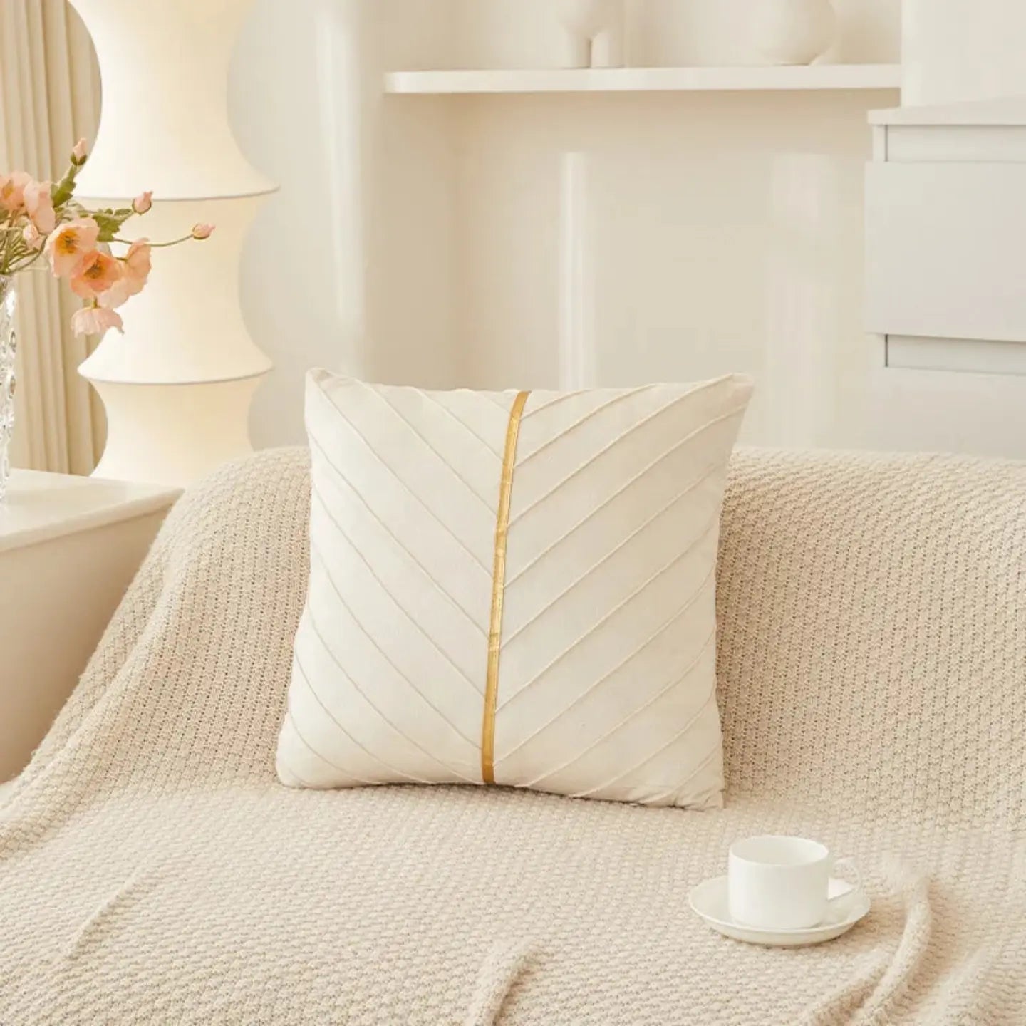 Slumblr® Geometric Velvet Pillow Cover Slumblr
