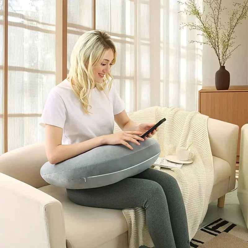 Slumblr® Compact Arm Support Pillow for Reading Crocheting Playing Slumblr