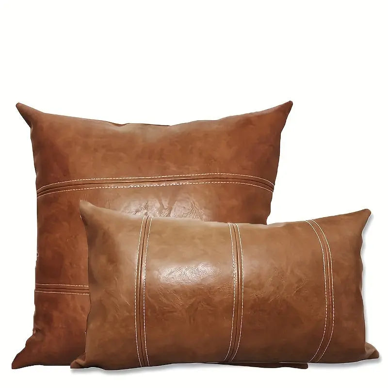 Slumblr® Faux Leather Pillow Cover Slumblr