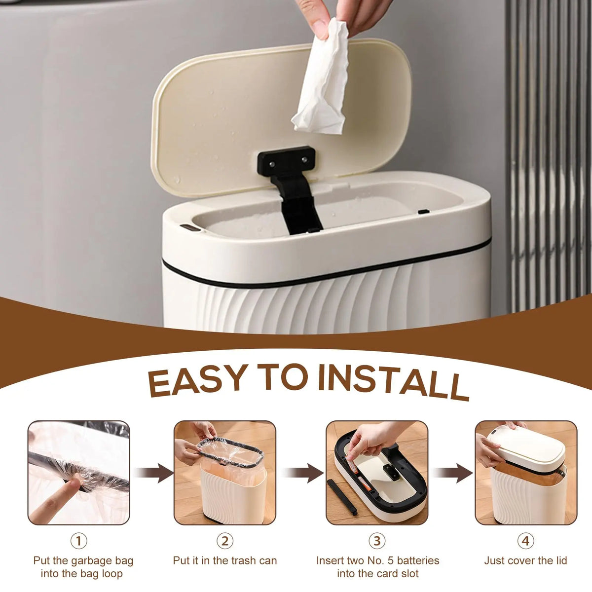 Slumblr® Smart Trash Can Slumblr