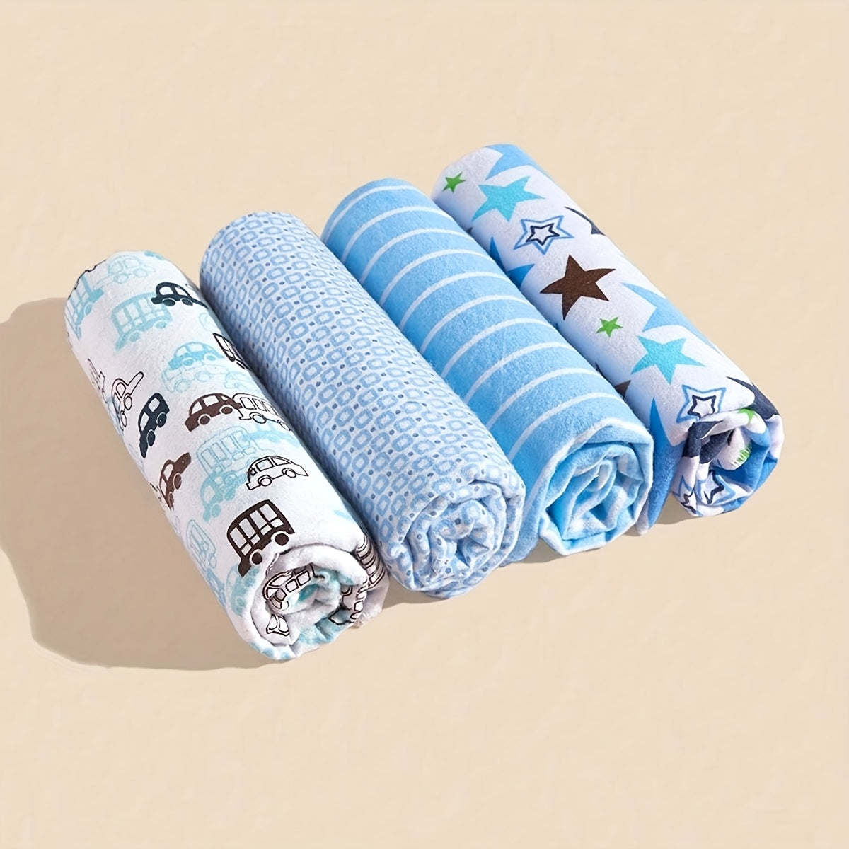 Slumblr® Baby Swaddle Blankets (4 Pcs)