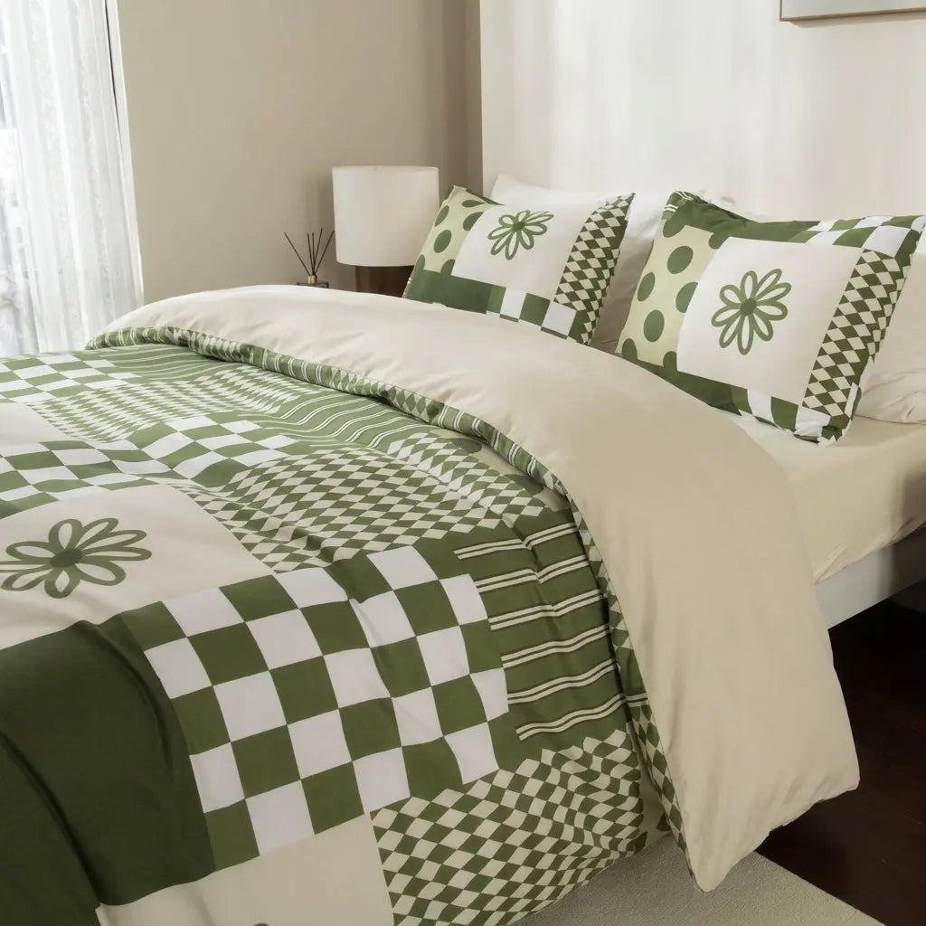 Slumblr® Floral Geometric Duvet Set