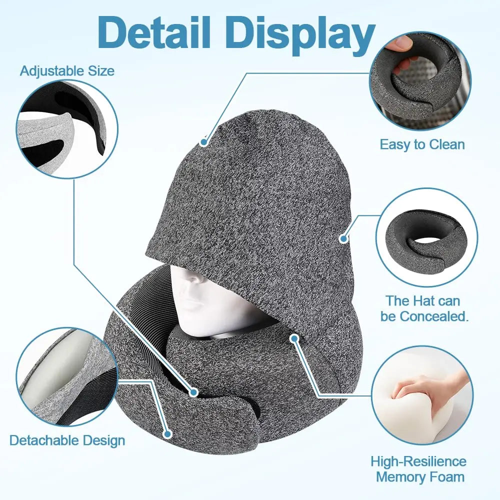 Slumblr® Hooded Neck Pillow Slumblr