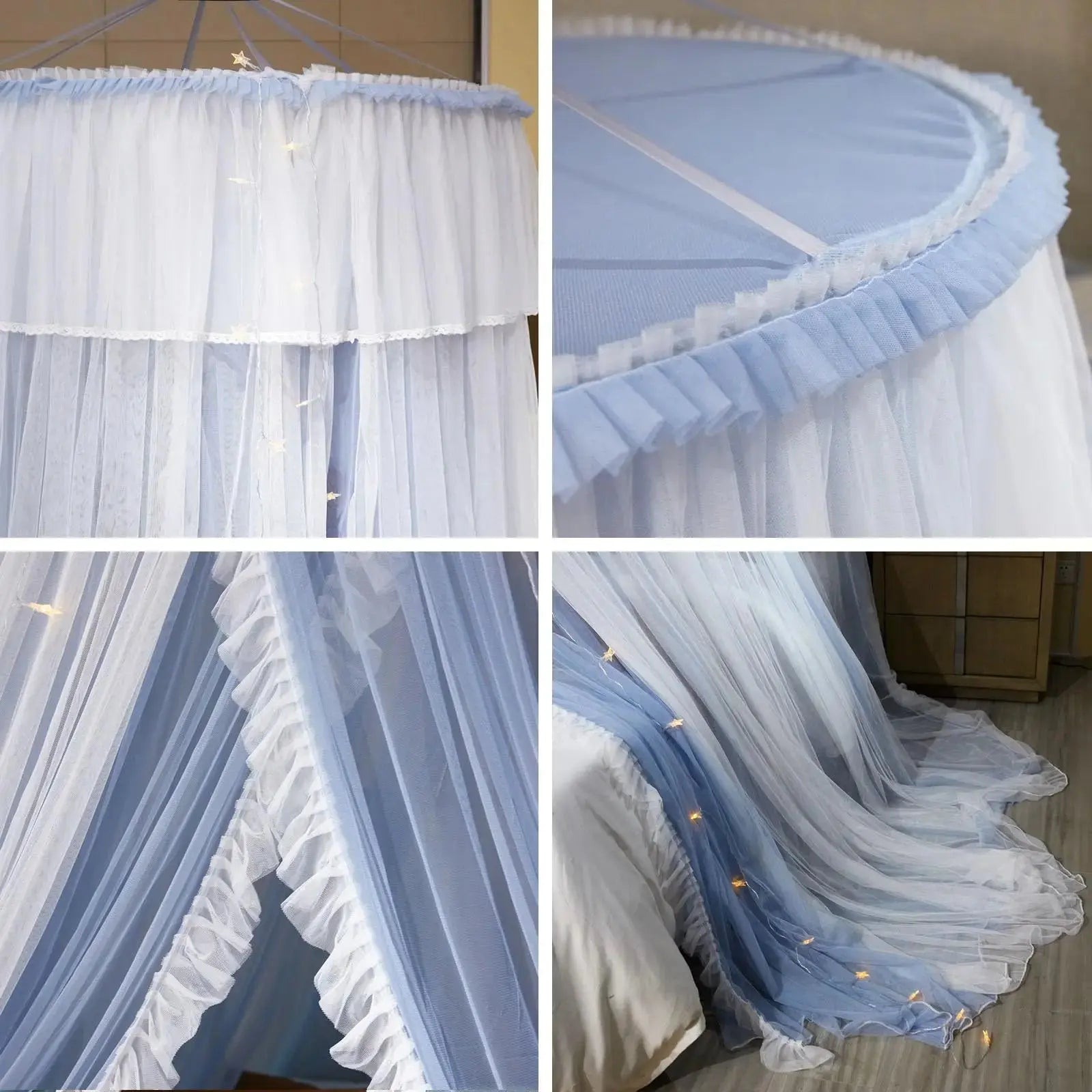 Slumblr® Princess Bed Canopy Cotton Dome Slumblr