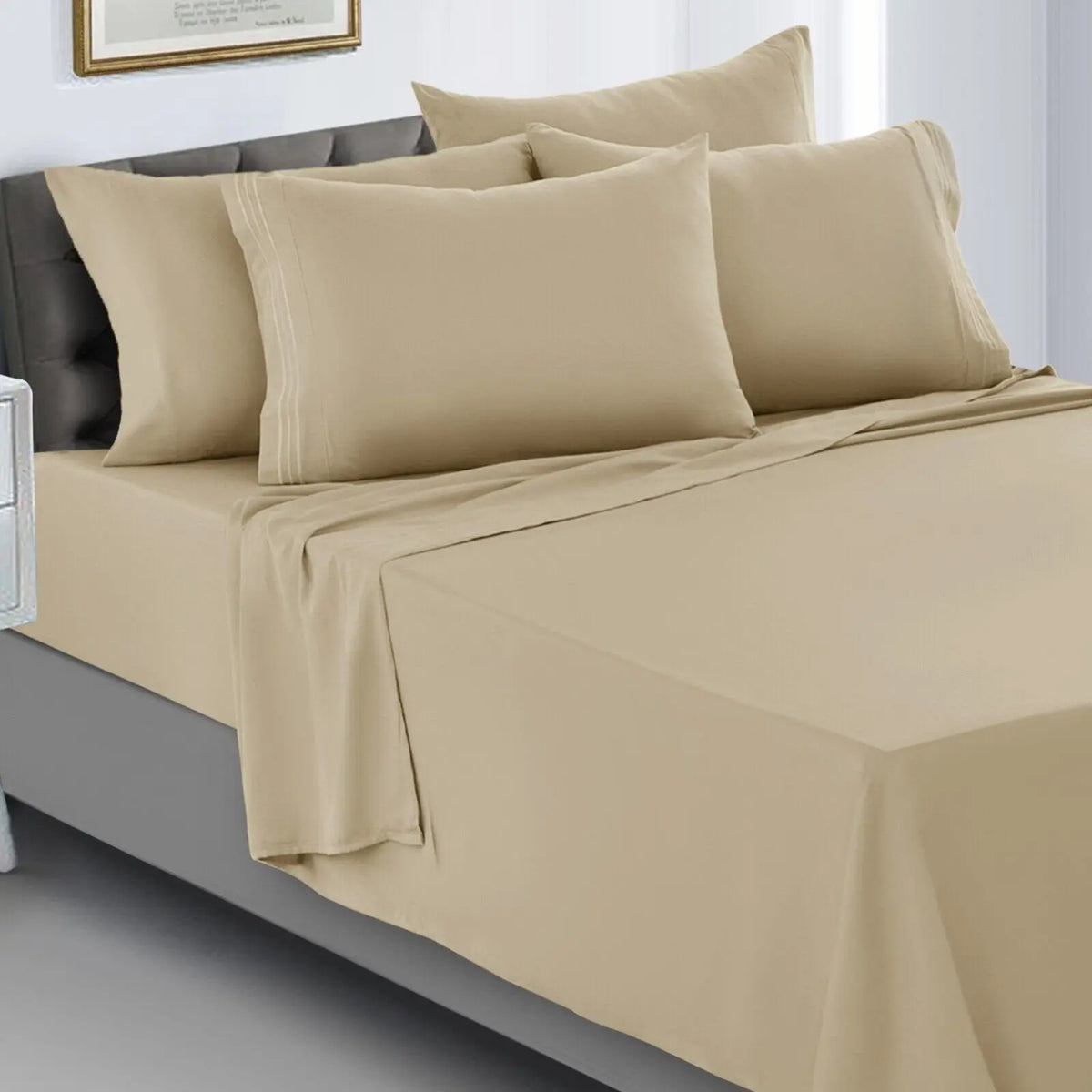Slumblr® French Linen Bedding Set (4 Pcs) Slumblr