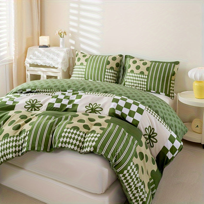 Slumblr® Floral Geometric Duvet Set Slumblr