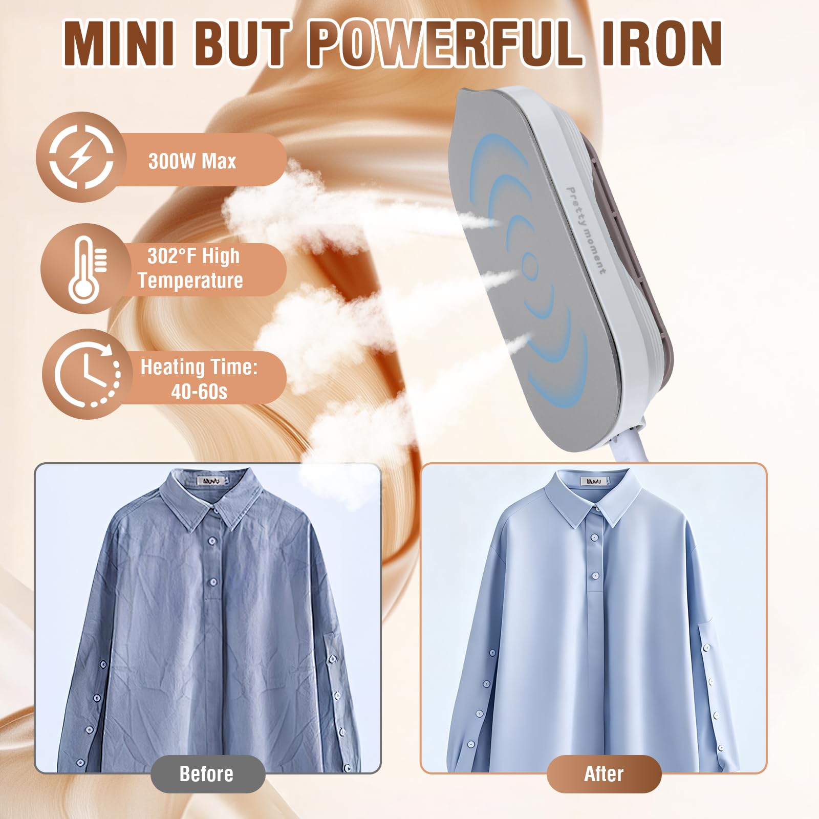 Slumblr® Mini Travel Iron Slumblr