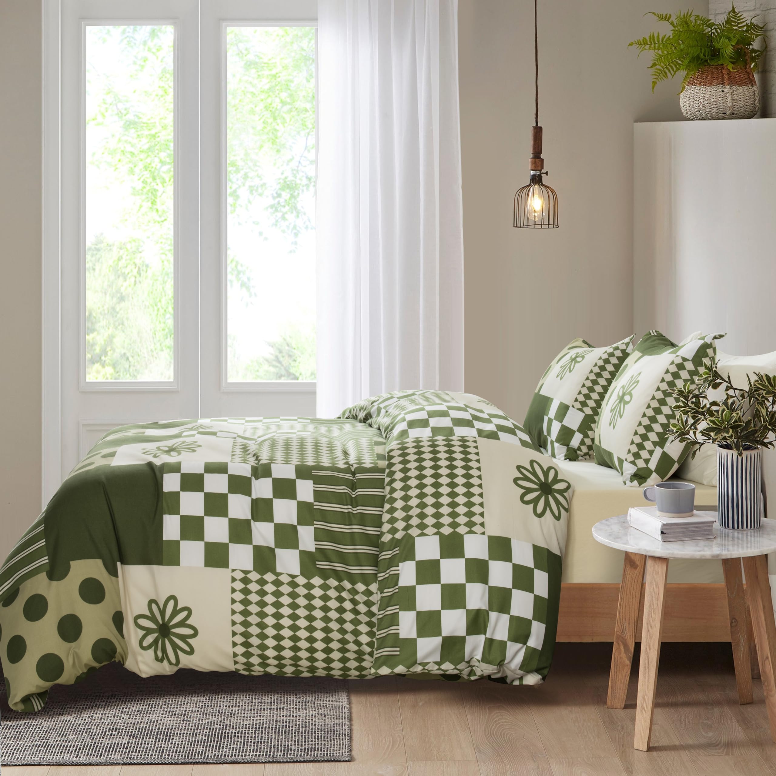 Slumblr® Floral Geometric Duvet Set Slumblr