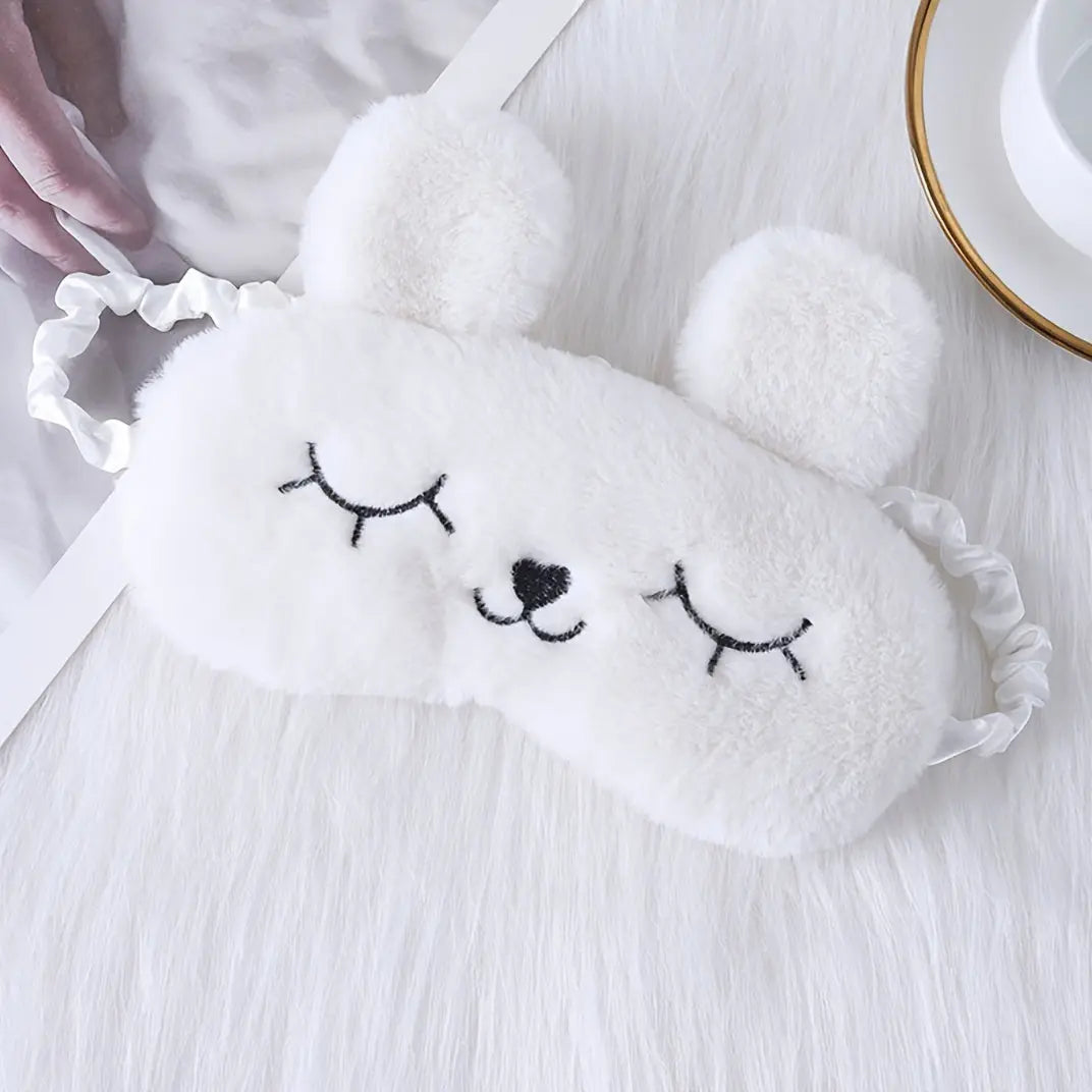 Slumblr® Rabbit Plush Sleep Mask Slumblr