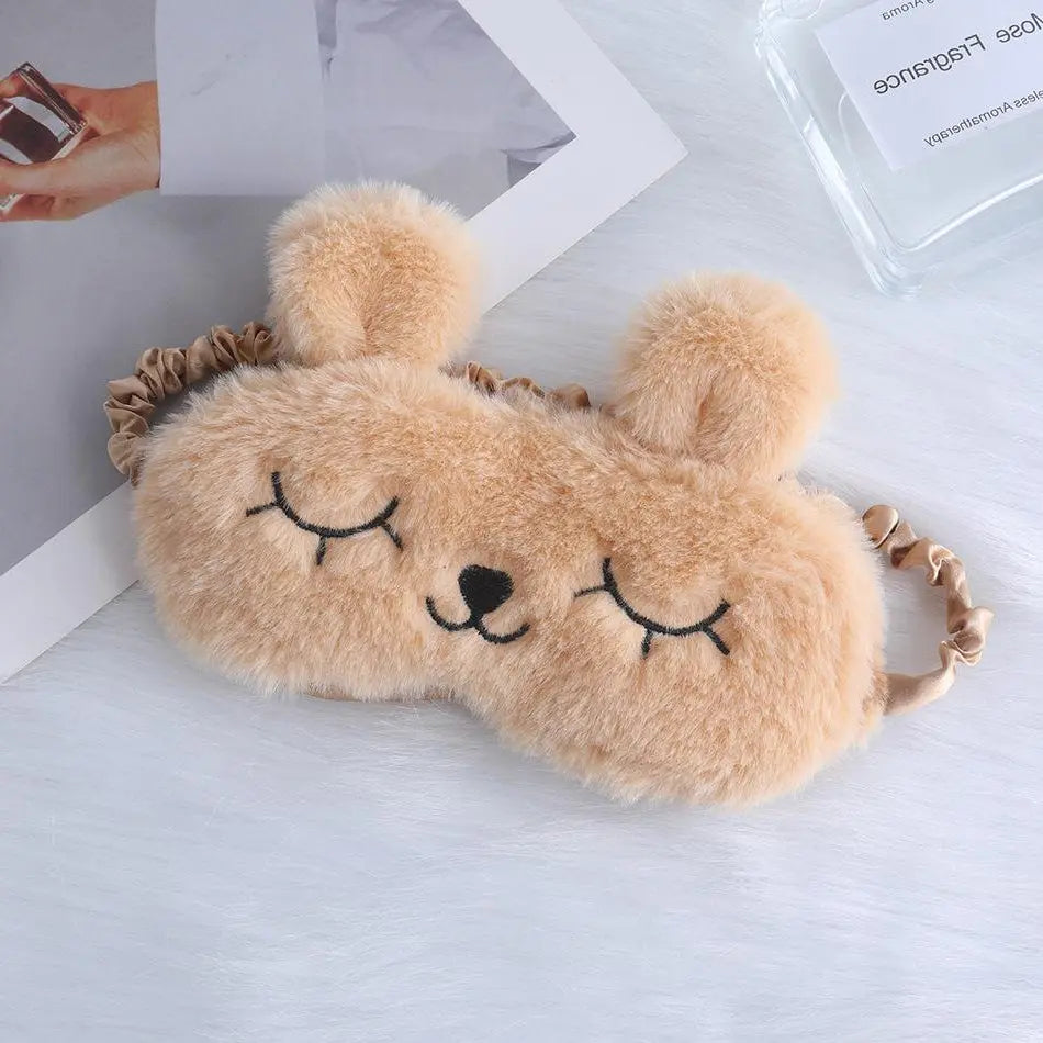 Slumblr® Rabbit Plush Sleep Mask Slumblr