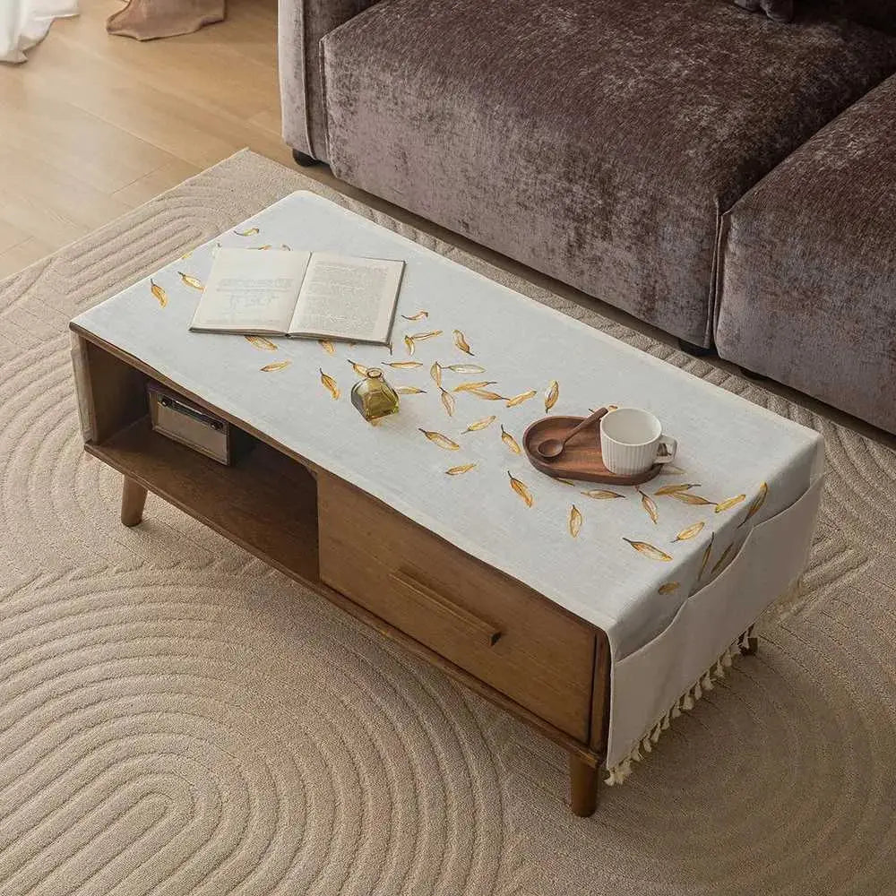 Slumblr® Coffee Table Cover with Pockets Slumblr
