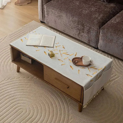 Slumblr® Coffee Table Cover with Pockets Slumblr