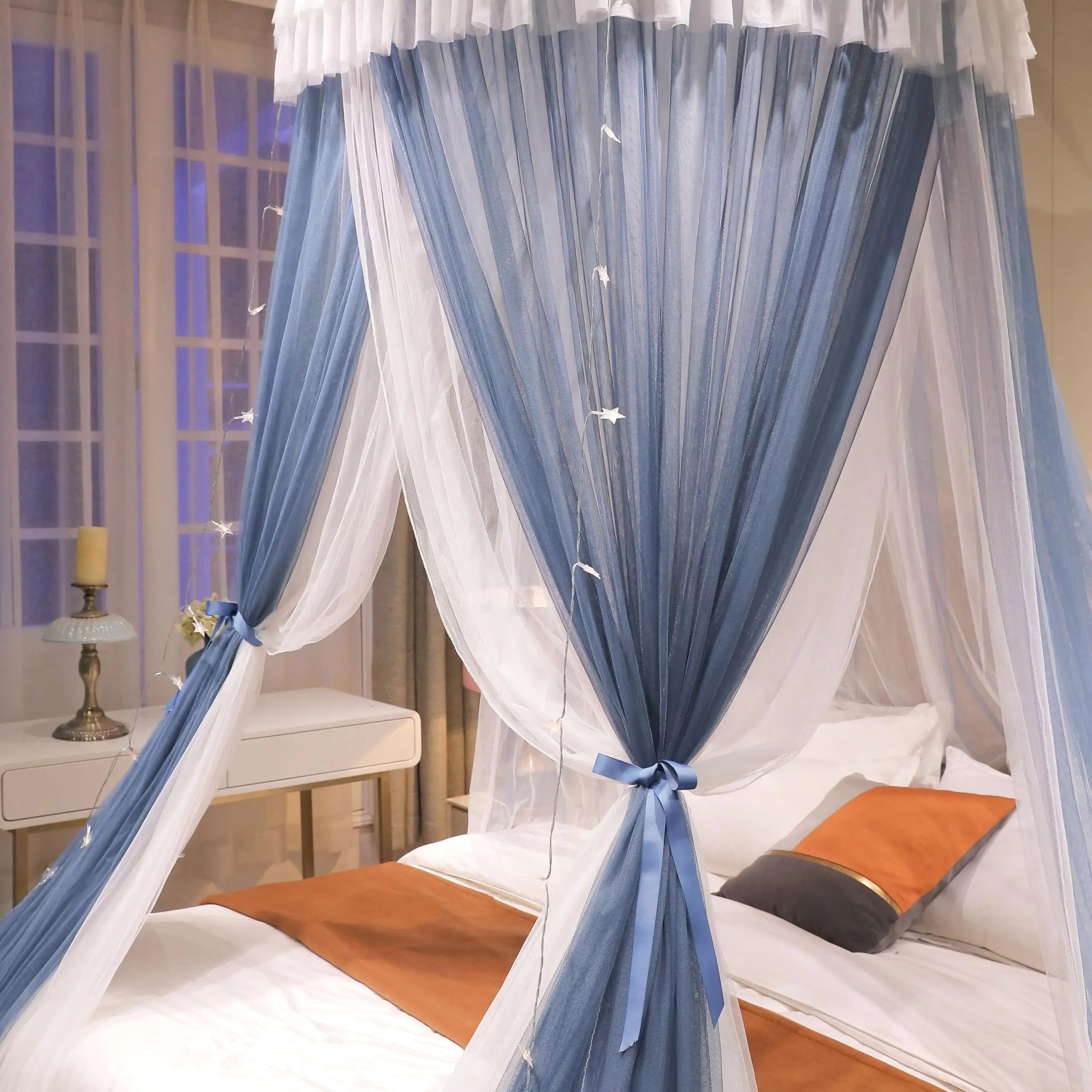Slumblr® Princess Bed Canopy Cotton Dome Slumblr