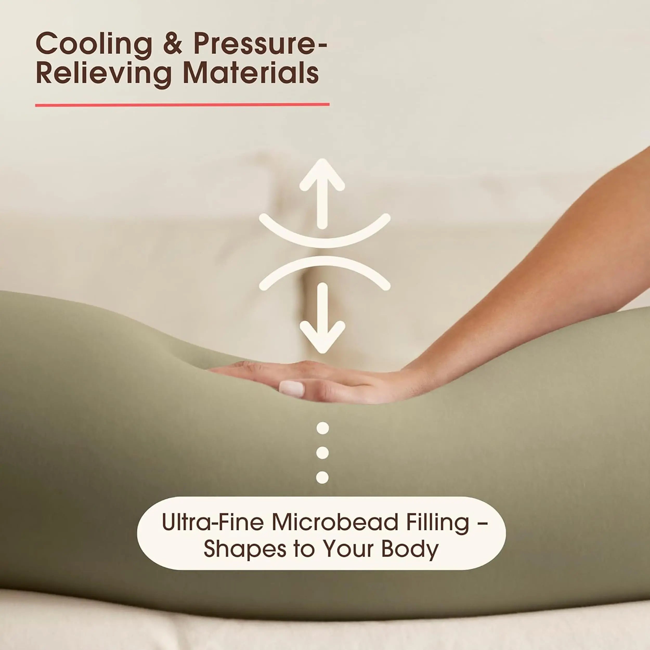 Slumblr® Adjustable Pregnancy Pillow Full Body Support Slumblr