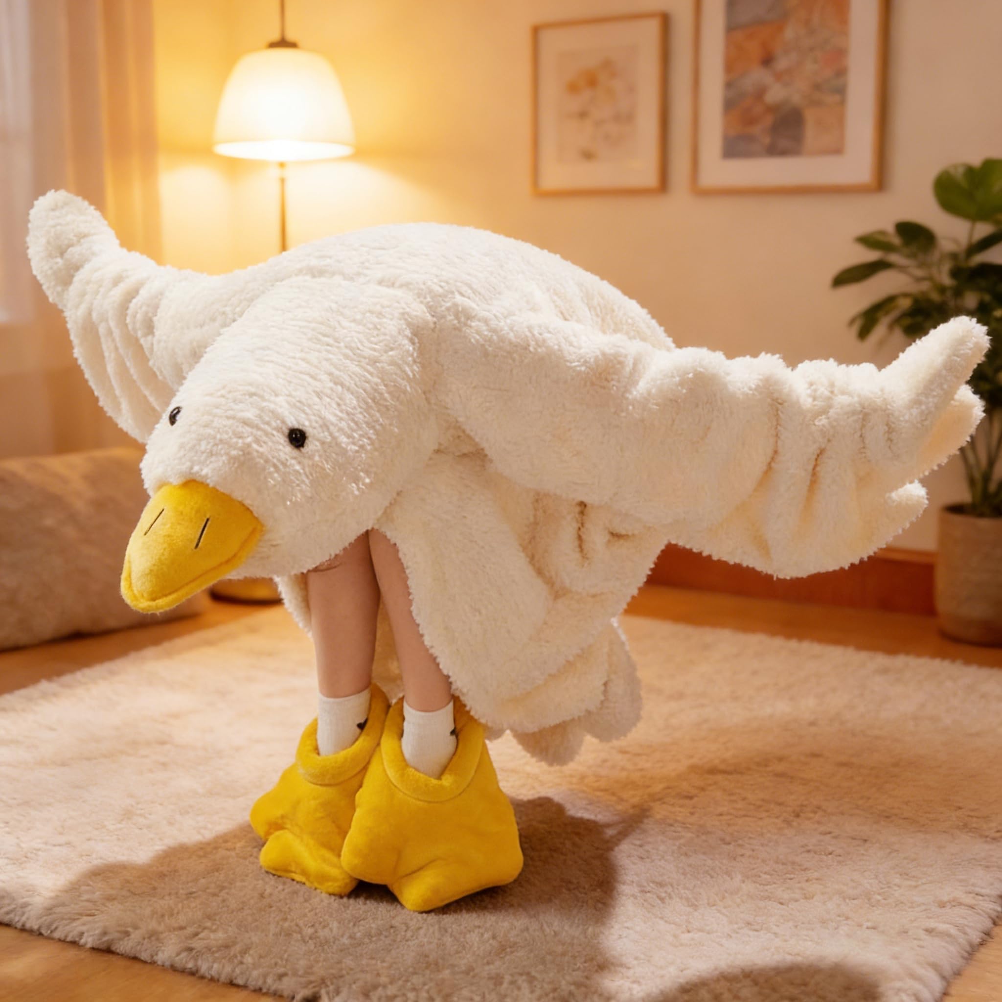 Slumblr® Goose Hooded Robe Slumblr