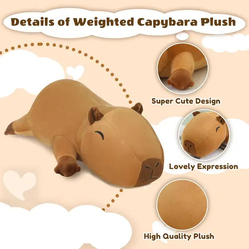Slumblr® Capybara Plush Pillow