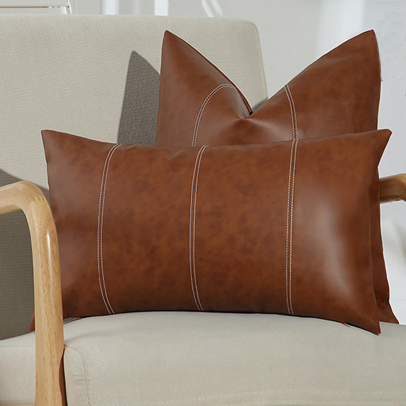 Slumblr® Faux Leather Pillow Cover Slumblr