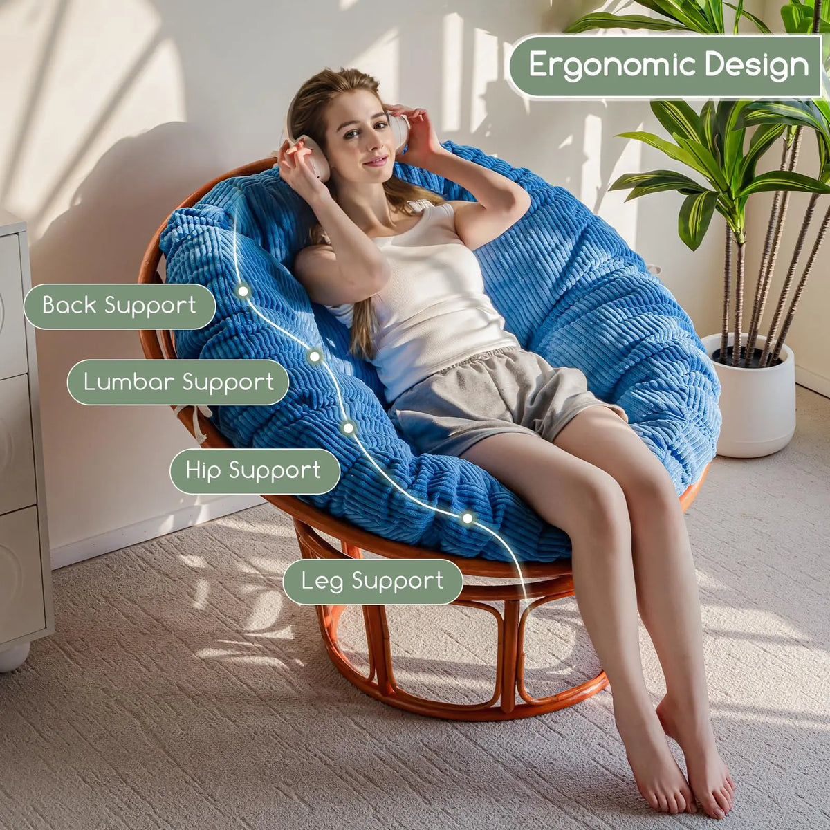 Slumblr® Papasan Chair Cushion Slumblr