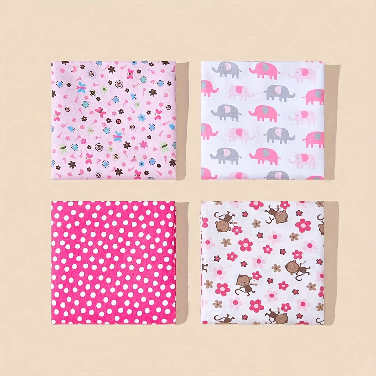 Slumblr® Baby Swaddle Blankets (4 Pcs)